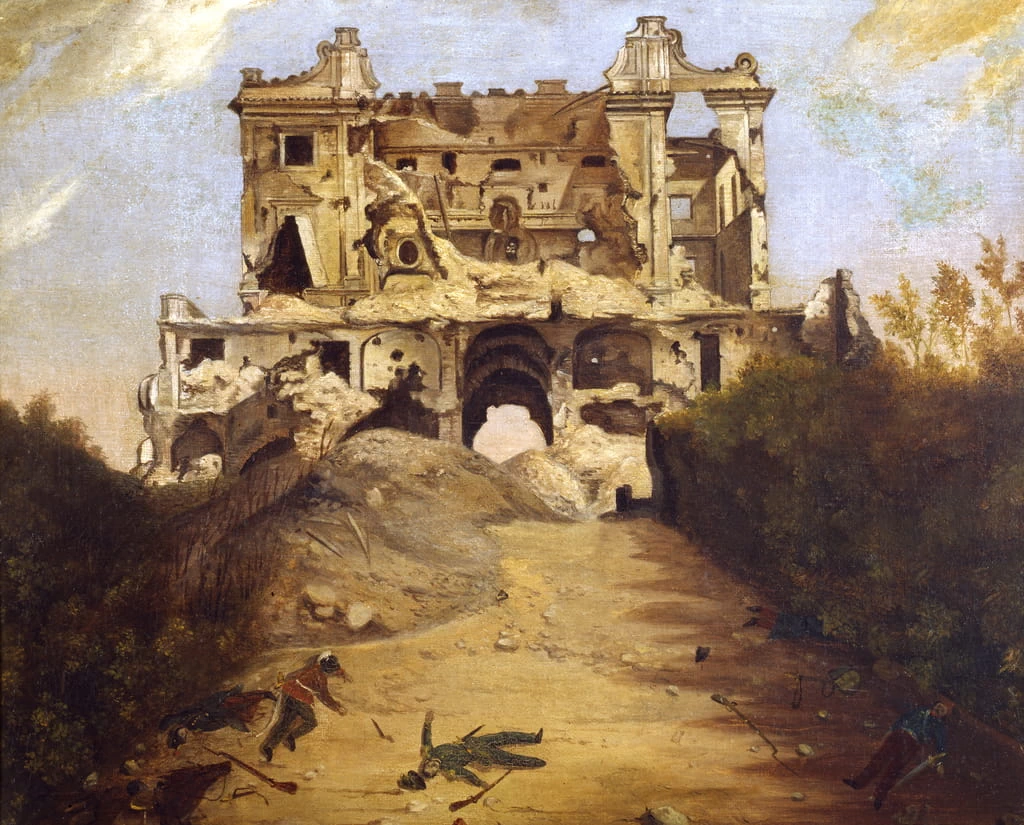 La Casa dei Quattro Venti, 1849 circa - Museo di Roma